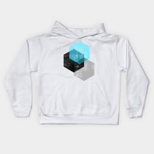 Hexagon Shape Kids Hoodie